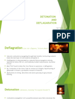 Detonation & Deflagration