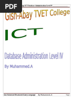 ict its4 06 0811     use advanced structural query language