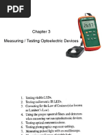 Measuring / Testing Optoelectric Devices