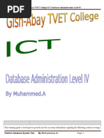 Ict Its4 08 0811 Perform Database System Test