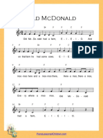 Old McDonald F Major