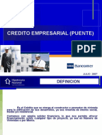 Presentacion Credito Puente Con Vinculos
