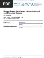 Download Review Paper Continuum biomechanics of soft biological tissues by Tensegrity Wiki SN29351024 doc pdf