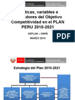 Competitividad en el Plan Perú CEPLAN 2010[1]