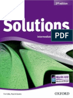 Solutions 2nd Ed - Interm - Students Book