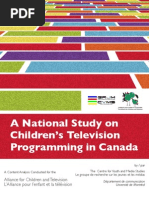 Download Canadian National Study on Kids TV by Derek E Baird SN29351627 doc pdf