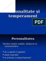 Personalitate Si Temperament