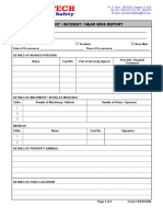 004 - Accident Incident Form