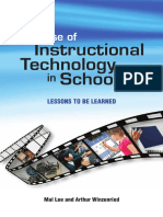 Mal Lee, Arthur Winzenried-The Use of Instructional Technology in Schools - Lessons To Be Learned (2009)