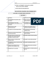 Pilot Licence Requirments