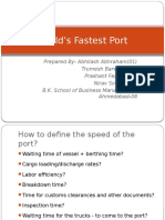 World's Fastest Port