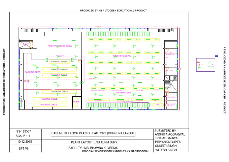 Factory Basement Floor Plan Layout | PDF