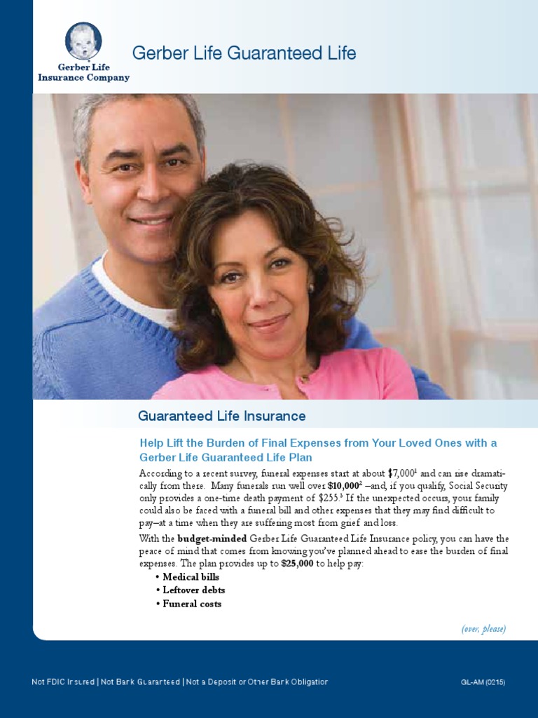 Guaranteed Coverage From Gerber Life | PDF | Life Insurance | Insurance