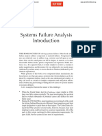System Failure Analysis