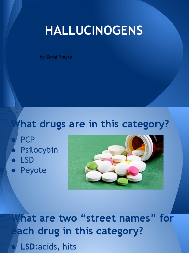 Understanding Hallucinogens and Their Effects | PDF | Lifestyle