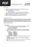 STK Certification Exercise