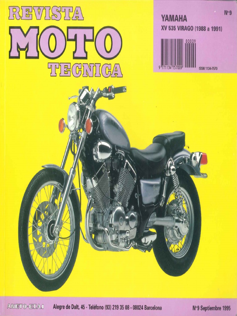 Manualtallervirago XV535 | PDF