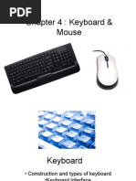 Chapter 4 - Keyboard and Mouse