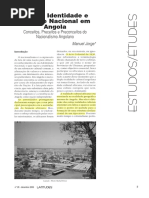 Nação, Identidade e Unidade Nional Em Angola