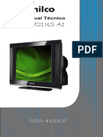 Manual Tec. TV Philco Mod - Ph21us-A1