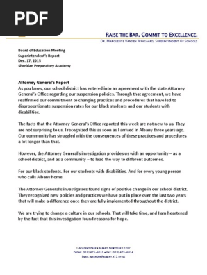 Supt Board Report 12-17-15