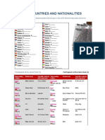 Eurovision Song Contest 2010 Participants Worksheet