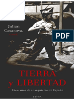 Casanova - Tierra y Libertad. Cien Años de Anarquismo en España Subrayado