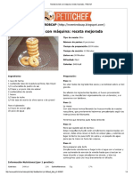 Receta Donuts Con Máquina - Receta Mejorada - Petitchef