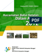 Kecamatan Batui Selatan Dalam Angka 2012