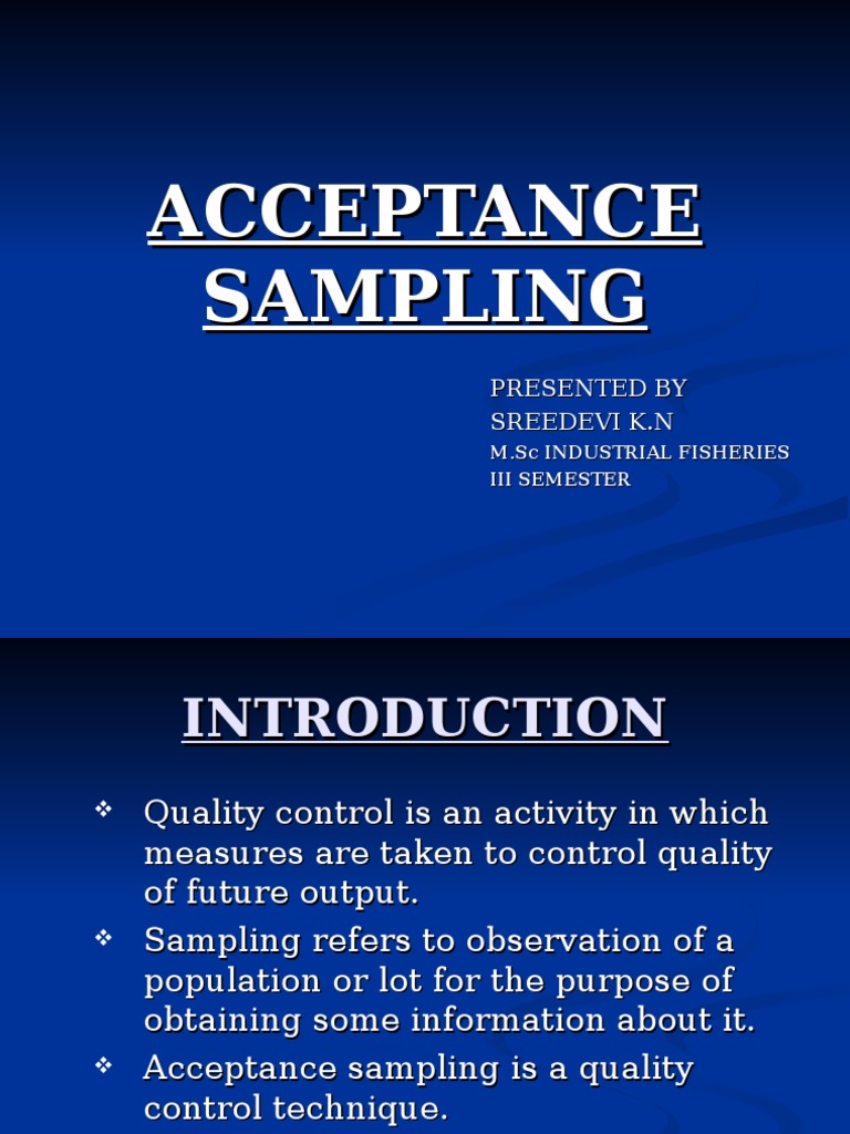 3 Acceptancesampling 130413113554 Phpapp02 | PDF | Sampling (Statistics ...