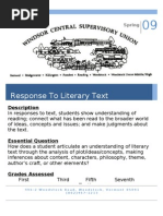 Download Response to Literary Text by rdustineichler SN29357375 doc pdf