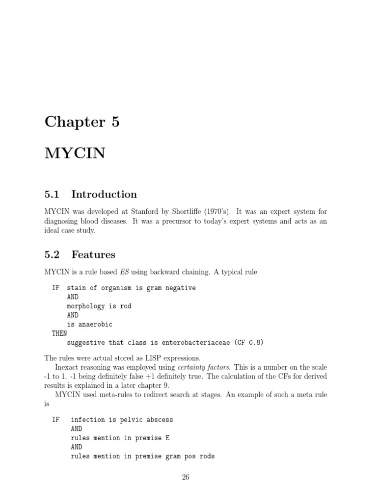 Mycin | PDF | User Interface | Meningitis