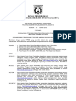 Instruksi Kadisdik TTG Data Pendidikan Dan Sosialisasi PPDB 2015
