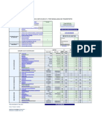 Matriz de Costos de D.F.I. Por Modalidad de Transporte