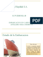 Reparacion de Embarcacion Pesquera