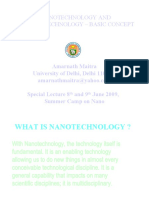Nanotechnology and Nanobiotechnology - Basic Concept