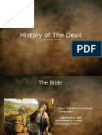 history of satan presentataion  1 