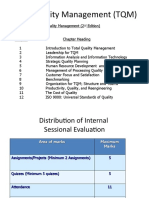 Total Quality Management (TQM)