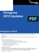 Peregrine Updates 2015 - Happy New Year!