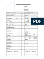 PAB - Check List Pre Dan Post OP