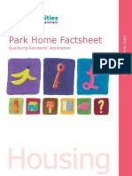 Housing: Park Home Factsheet