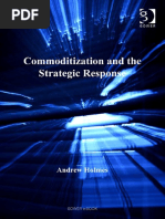 Commoditization and The Strategic Response