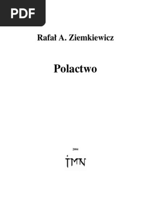 Rafal A Ziemkiewicz Polactwo