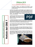 Newsletter di OTTOBRE 2015 del Gruppo PD di Zona 7-Milano