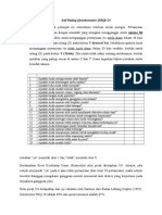 Self Rating Questionnaire (SRQ-20)