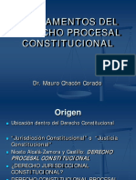 Fundamentos Del Derecho Procesal Constitucional Por Mauro Chacón Corado