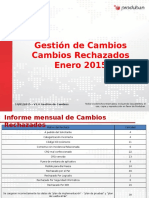 Cambios Rechazados Enero 2015