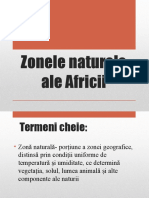 Zonele Naturale Ale Africii.