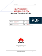 HUAWEI CM990 V100R001C32B179a Upgrade Guideline