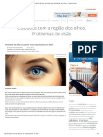 Anatomia Do Olho. As Partes Mais Importantes Dos Olhos